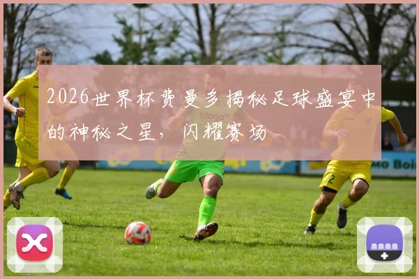 2026世界杯费曼多揭秘足球盛宴中的神秘之星，闪耀赛场